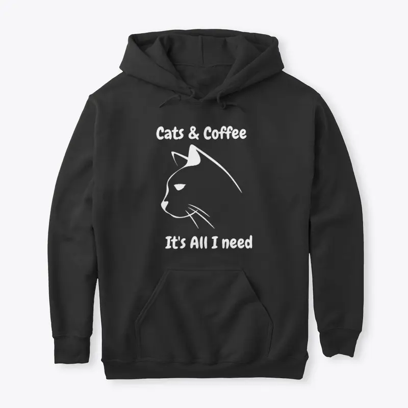 Cats and Coffee  It's All I Need